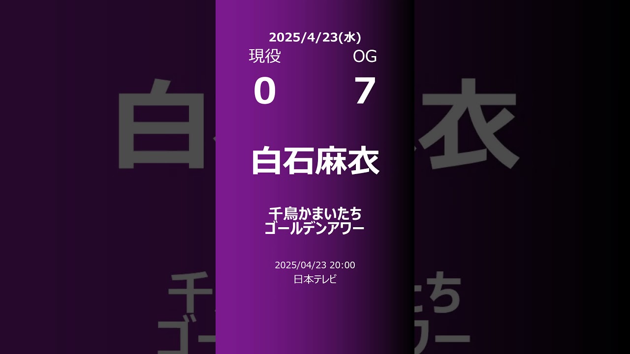 【明日の乃木坂】現役・OG 2025/04/23 #shorts #乃木坂46 【番組出演】