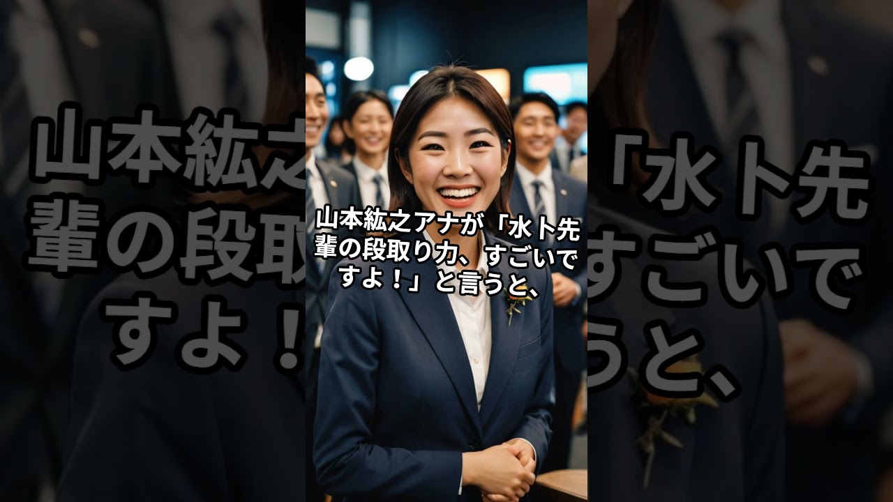 水卜麻美アナの家庭事情暴露！段取り力の秘訣とは