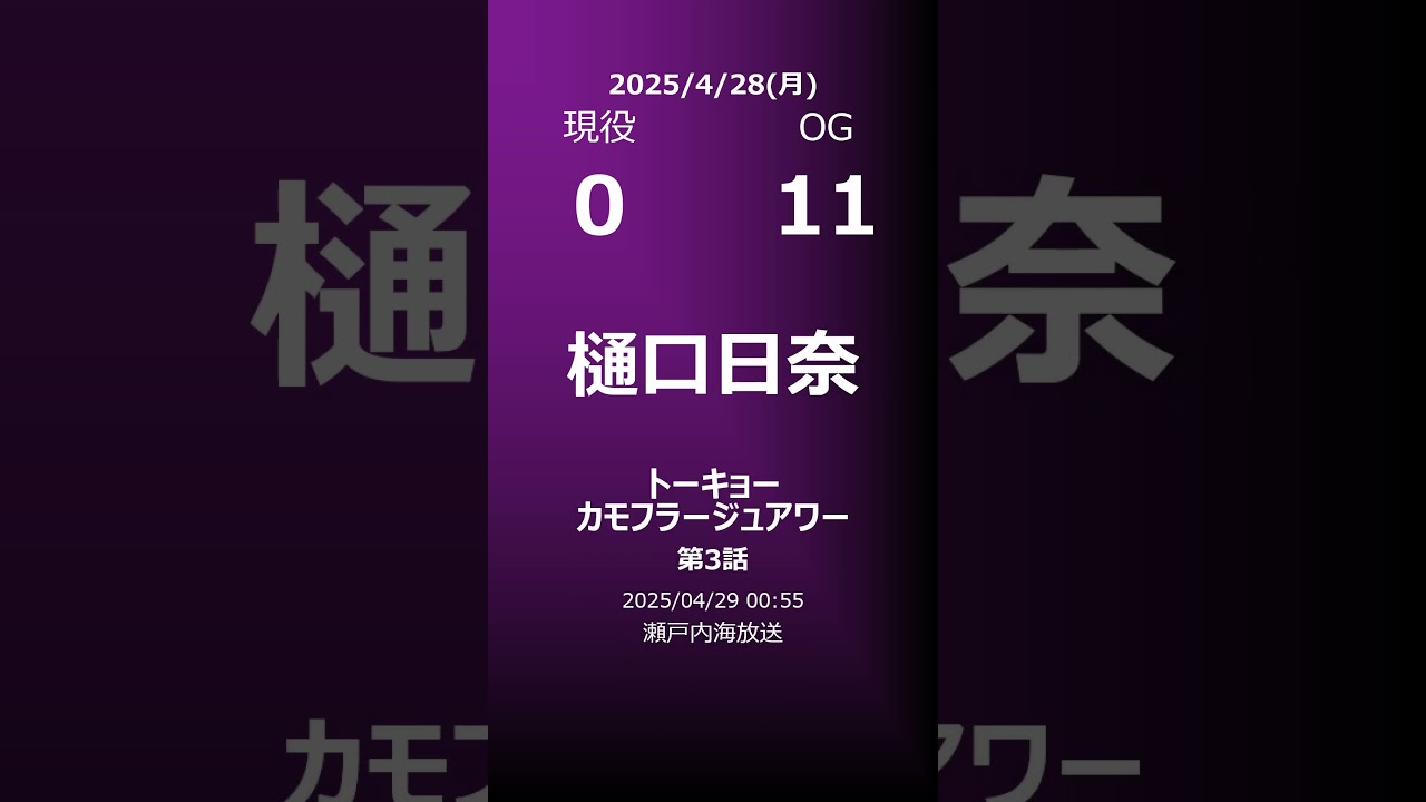 【明日の乃木坂】地方局他 2025/04/28 #shorts #乃木坂46 【番組出演】