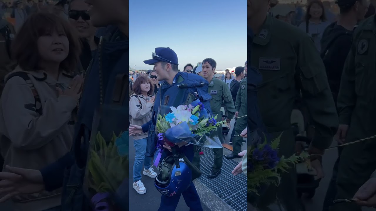 ブルーインパルス パイロットさん達‼️入間基地航空祭#shorts