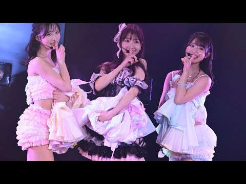2024.4.30 🎵ジッパー (小栗有以 柏木由紀 山内瑞葵) #柏木由紀卒業公演