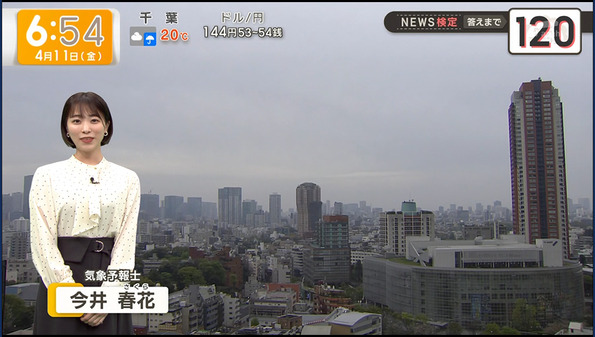 【画像】今日の今井春花さん　4.11