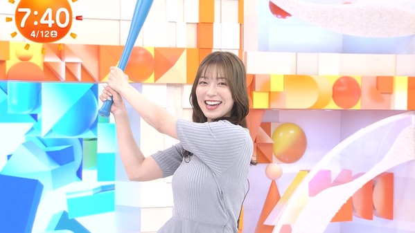 【画像】今日の阿部華也子さん　4.12