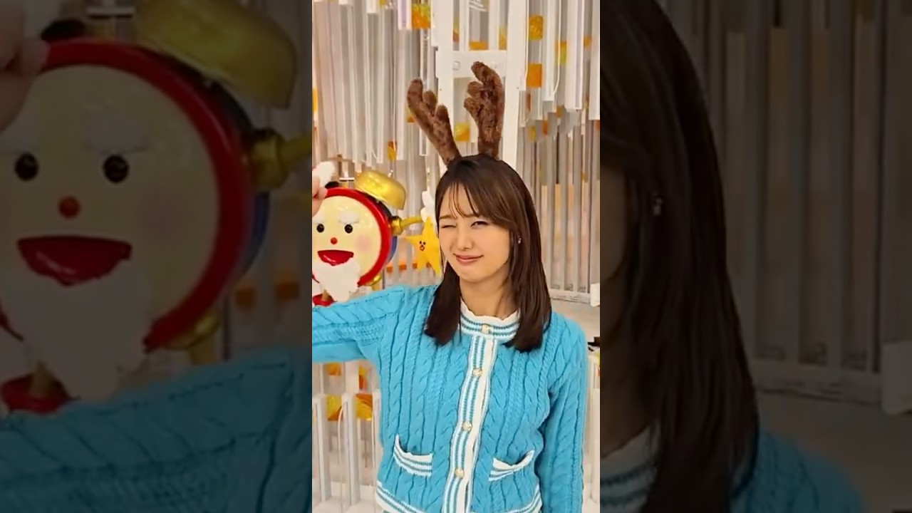 【井上清華】12月11日スマイル・チャージ #shorts #めざましテレビ #スマイル・チャージ