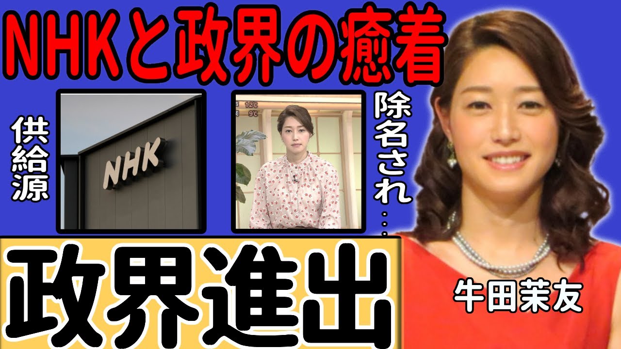 牛田茉友アナが政界進出！国民民主党への"NHK職員の続出"で明らかになった参院選候補"供給"の実態に一同驚愕…公式サイトから削除されたアナウンサーの衝撃な素顔に驚きを隠せない…
