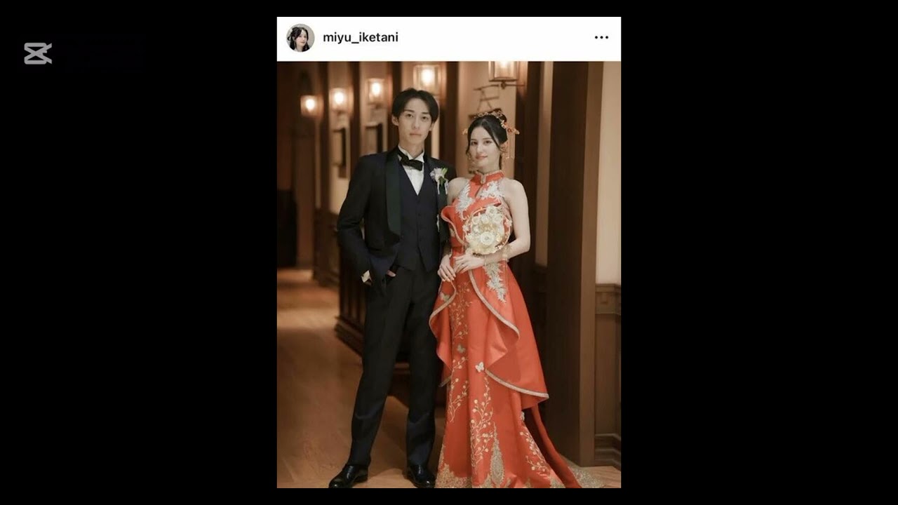 海外の大学院へ留学中の元テレ東アナ・池谷実悠さん、夫を初顔出し！チャイナドレスの夫婦ショットが「美男美女」