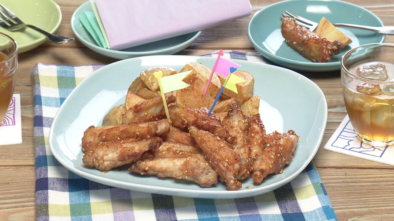 【3分クッキング公式】鶏スペアリブの甘みそがらめ