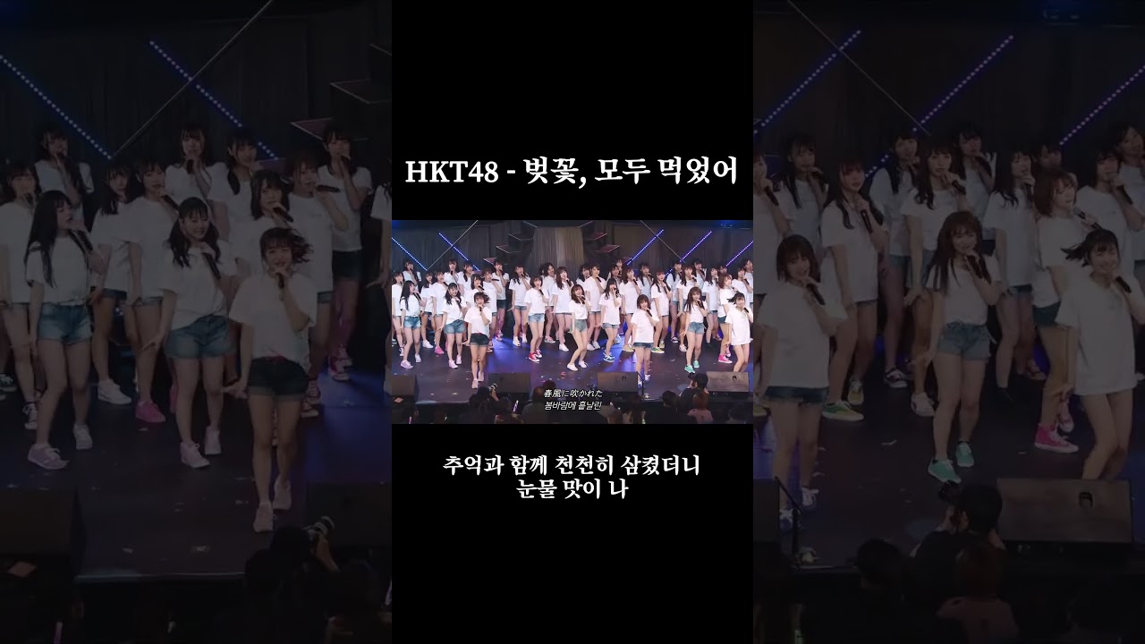 HKT48 - 벚꽃, 모두 먹었어 (HKT48 - 桜、みんなで食べた)