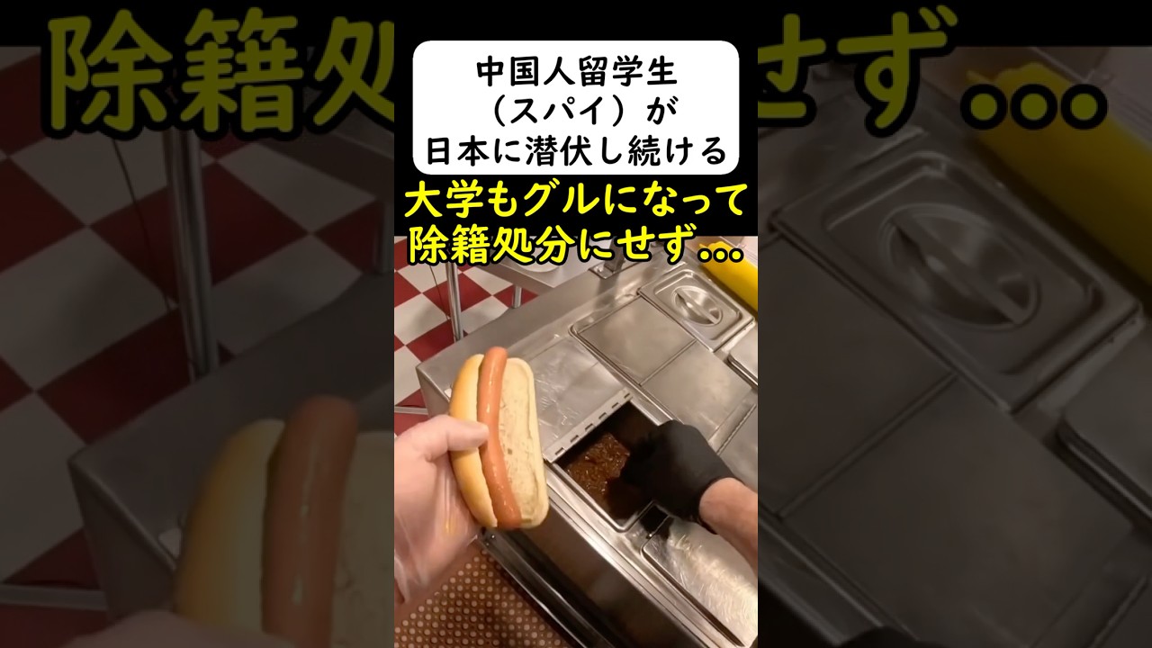 中国人留学生が学校に通わず不法滞在... #岩屋は責任をとれ