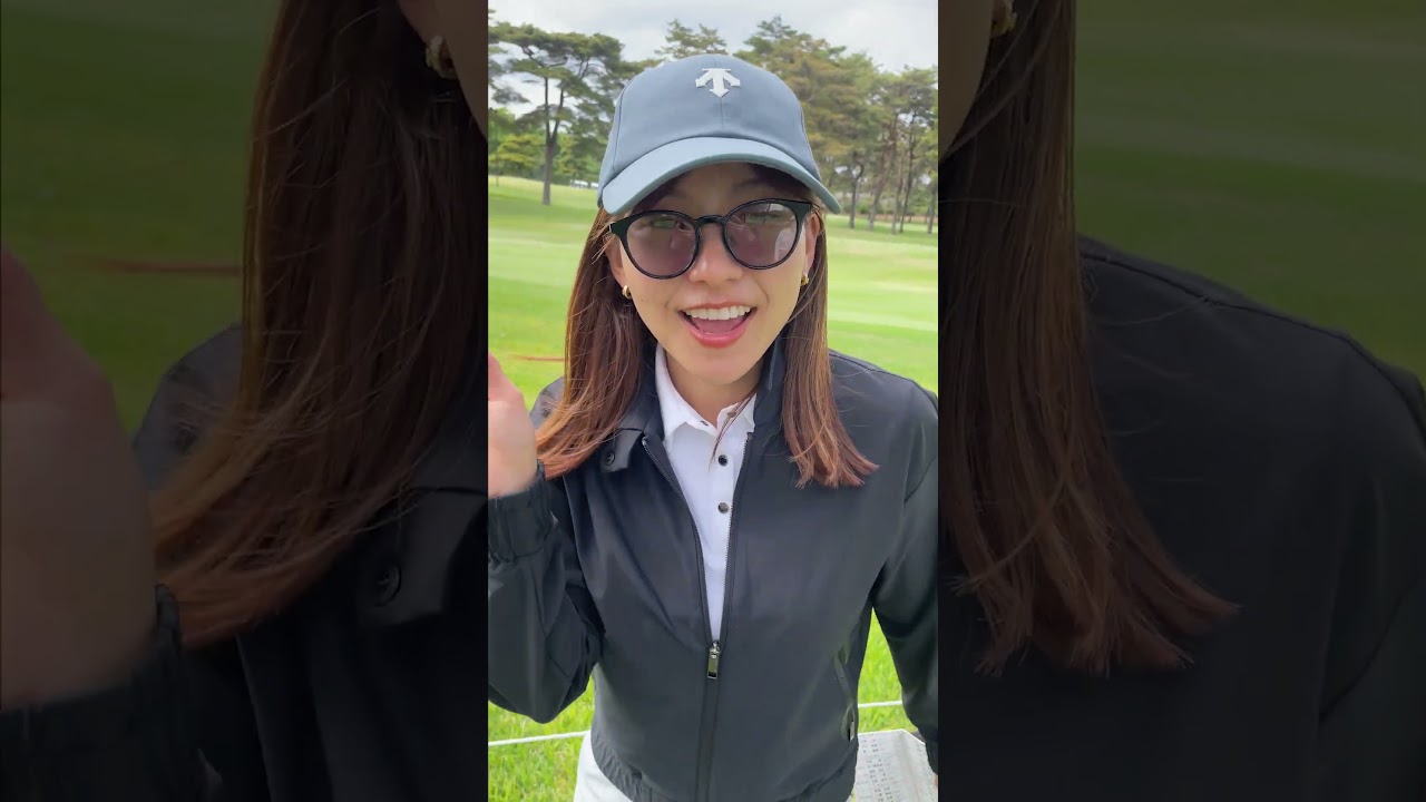 ワールドレディスチャンピオンシップ サロンパスカップのオフショットを公開⛳️💗 #ゴルフ女子 #ゴルフコーデ #ゴルフ#サロンパスカップ #後藤楽々