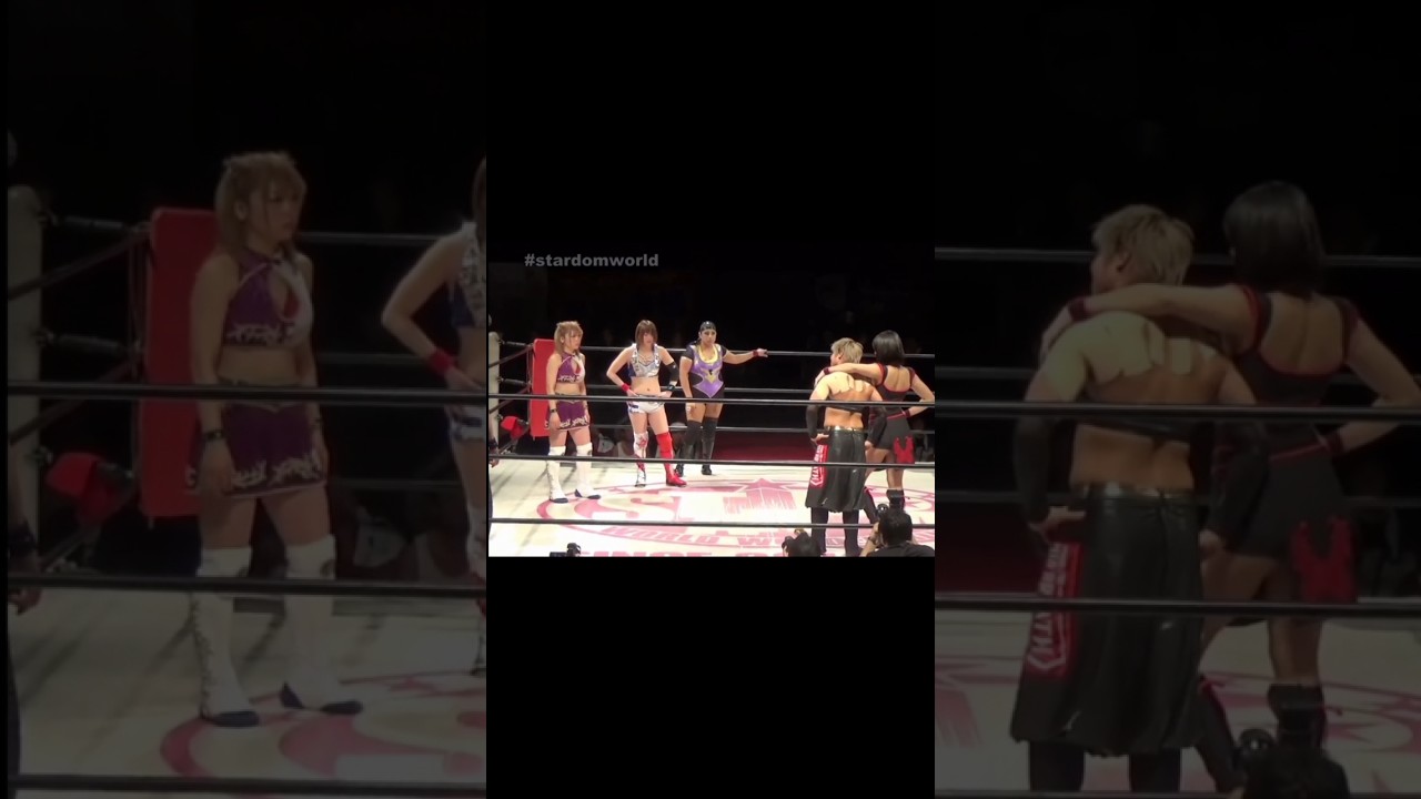 お前、本当は大江戸隊に戻って来たいんじゃねぇのか？中野たむ、図星を突かれ一瞬グラつく（2018）。Tam was hit a nerve. #スターダム #stardom #女子プロレス