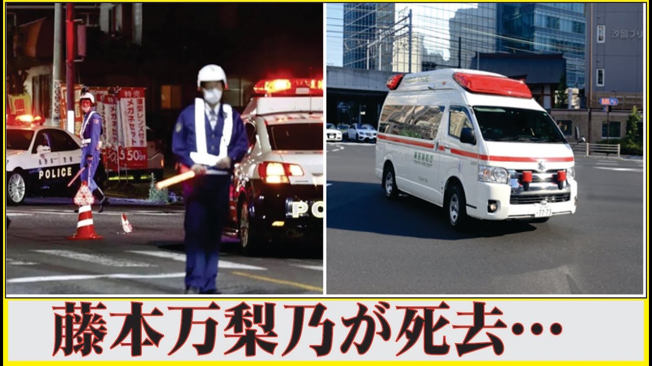藤本万梨乃の孤独死間近…緊急搬送された現在の病状に驚きを隠せない…