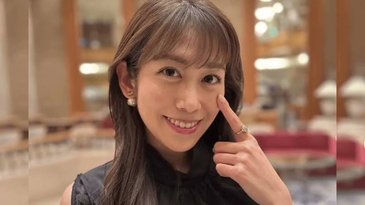 杉浦友紀、白ワンピは大谷妻の贈り物