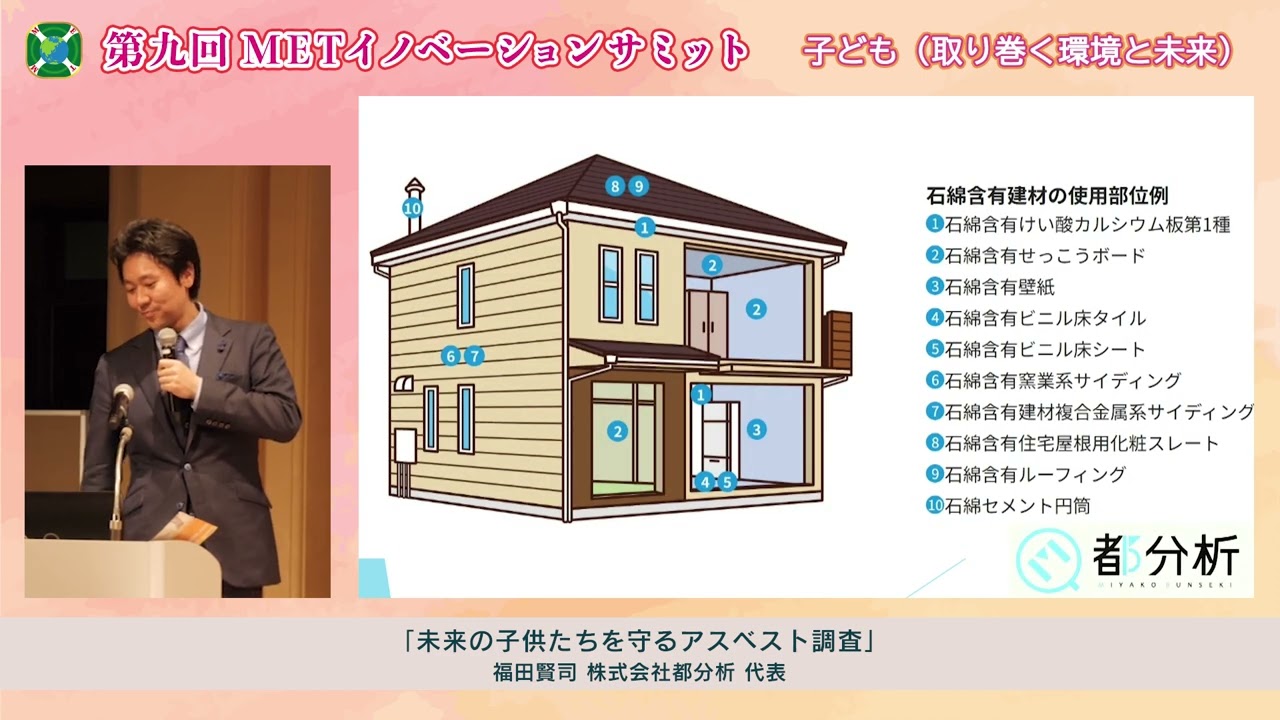 第9回METイノベーションサミット16 未来の子供たちを守るアスベスト調査