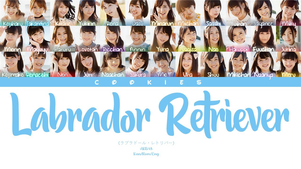 AKB48 - Labrador Retriever (ラブラドール・レトリバー) (Kan/Rom/Eng Color Coded Lyrics)
