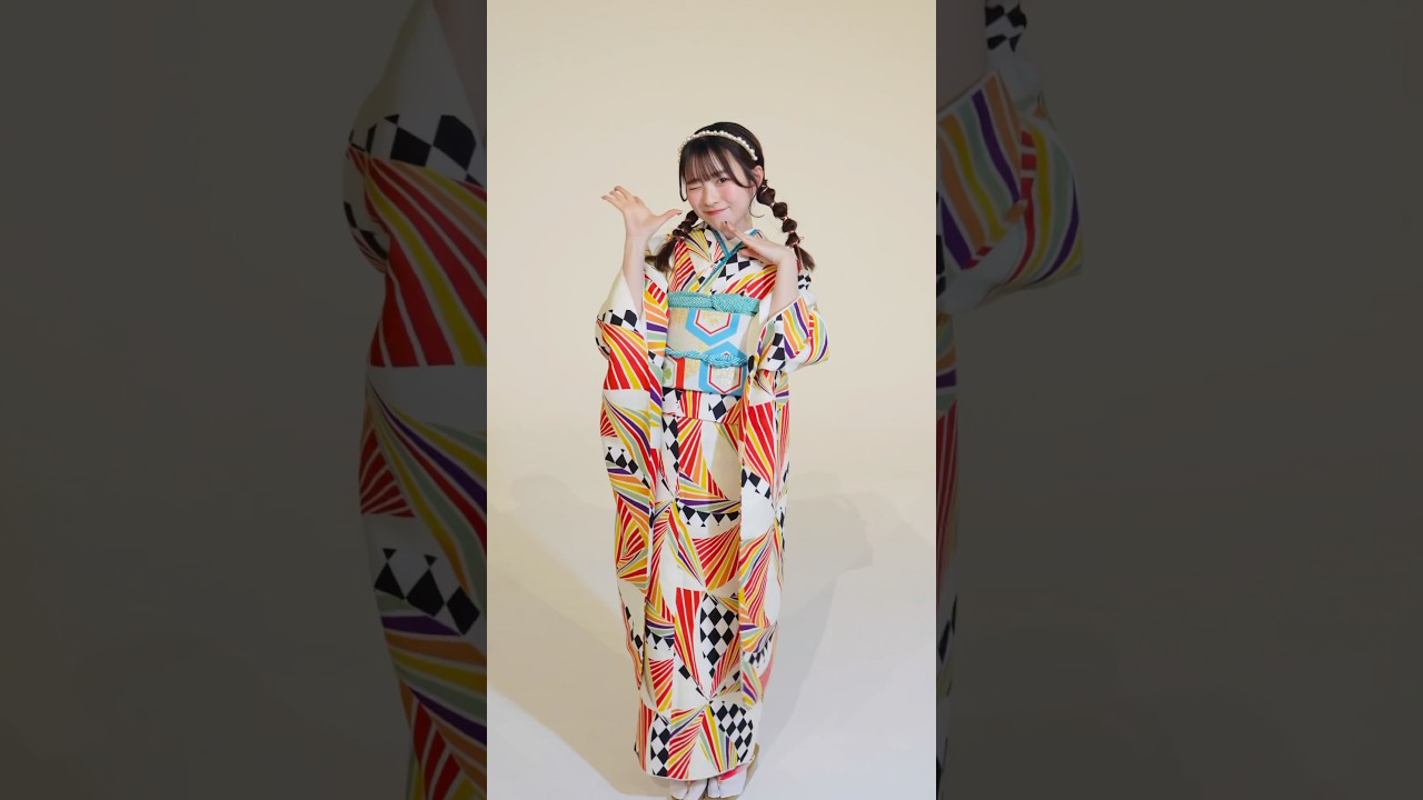 振袖で動きが少ないひたシンも良いなぁ #梅田みゆ #CUTIESTREET #ひたむきシンデレラ！