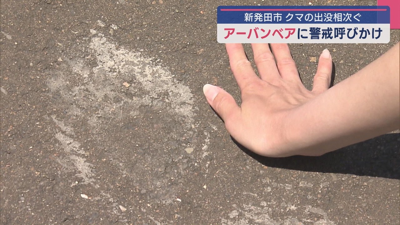 新発田市でクマの出没相次ぐ「アーバンベア」に注意･警戒【新潟】スーパーJにいがた5月13日OA