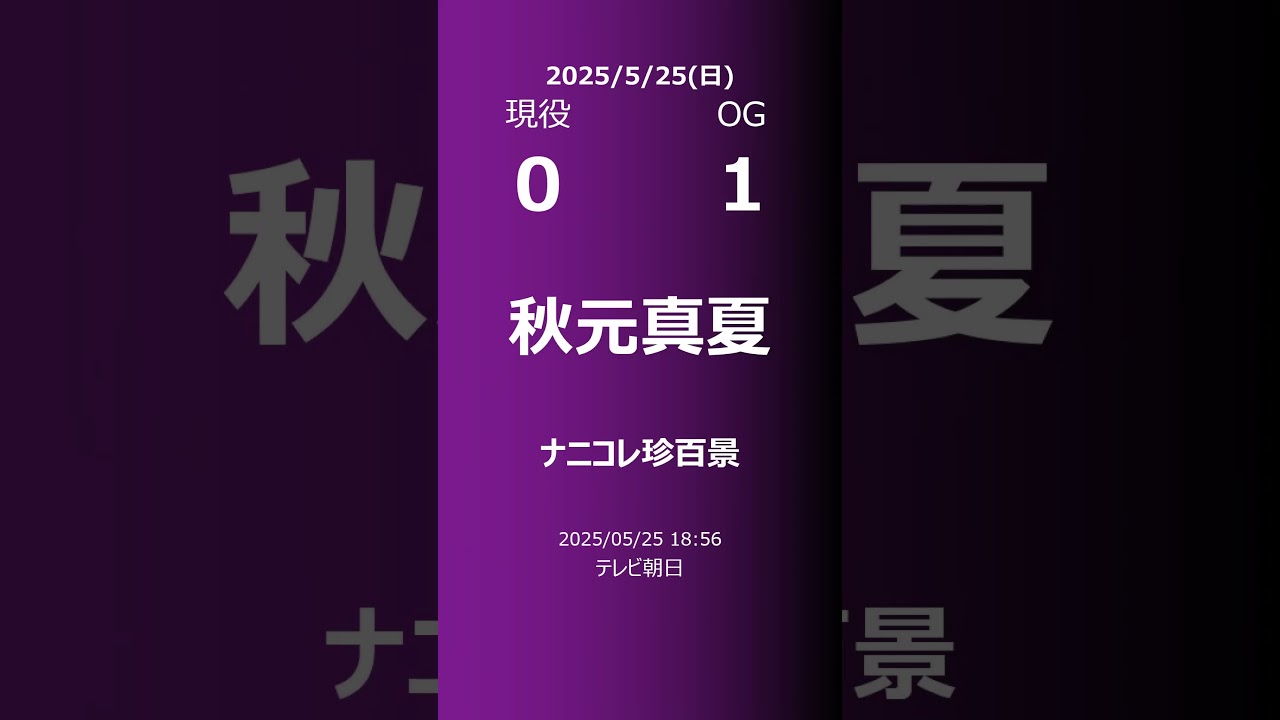 【明日の乃木坂】現役・OG 2025/05/25 #shorts #乃木坂46 【番組出演】