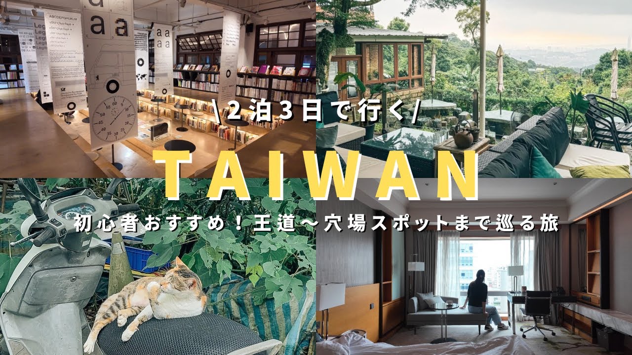 【台湾🇹🇼】王道〜穴場スポットまで！2泊3日の大人旅| 猫空/松山文創園区/寧夏夜市/JR東日本大飯店...など魅力を紹介！