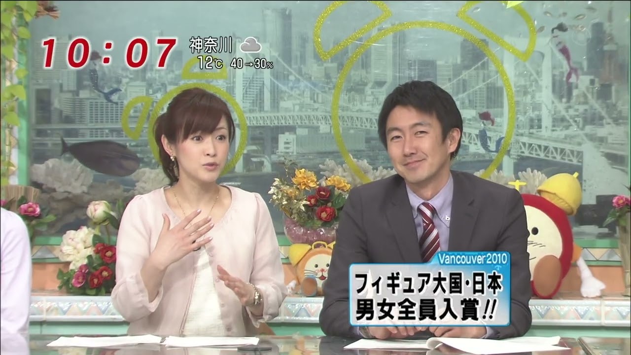 女子アナ 杉崎美香 20100227 めざましどようび