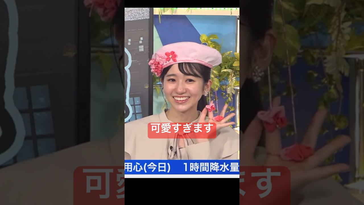 桜の帽子をかぶってでてきたのんちゃんが猛烈に可愛かった#大島璃音