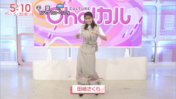 【画像】今日の河出奈都美さんと田﨑さくらさん　5.30