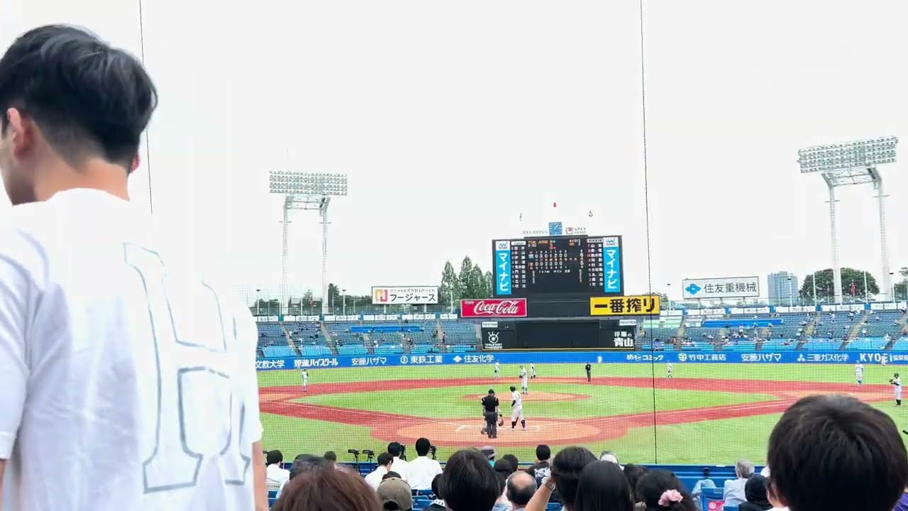 『I'll do it！決意で打席へ』4K対応 春季   第７節 東京六大学野球 100周年 ７回裏 ３番 鈴木唯斗くん（４年東邦）が江口（３年海城）投手から逆転２ラン！第２戦　立教大学ー東京大学