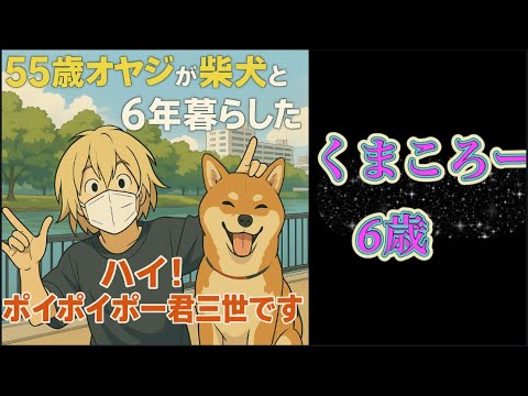 【柴犬飼い主55歳】55歳オヤジと柴犬、6年の絆
