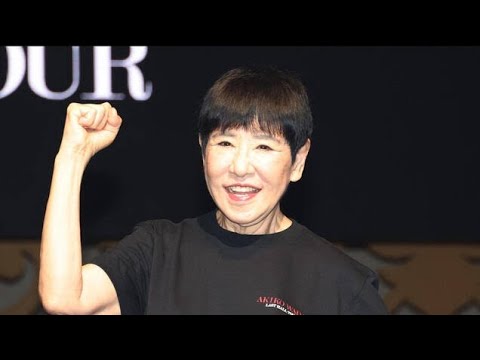 和田アキ子「おすもうさん…普通に190センチに」横綱昇進した大の里等身大パネルと張り合う