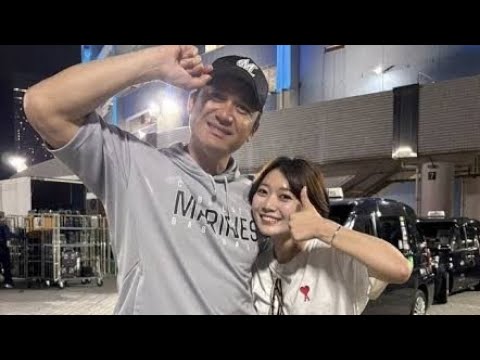 ✨⚾📸💖「ワースポ名コンビ再会！山本萩子アナ、黒木知宏コーチ＆娘・芽依と心温まる親子ショット」