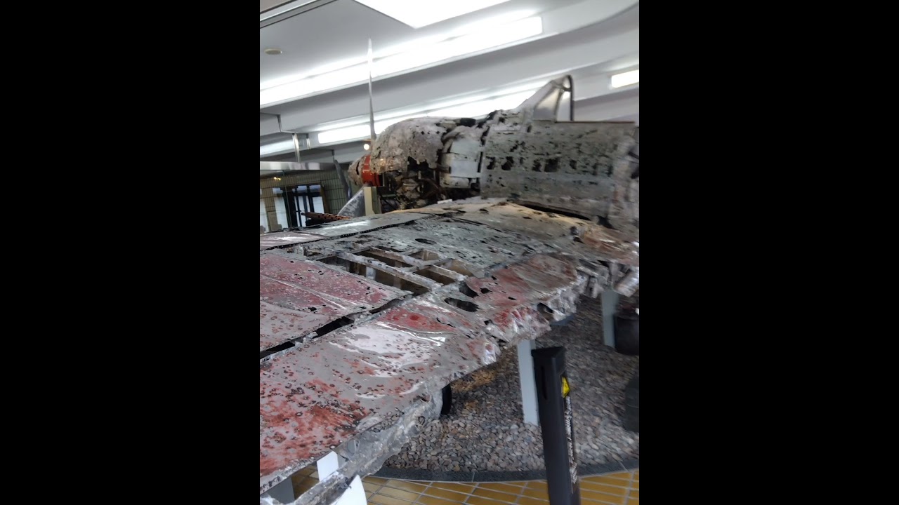 知覧特攻平和会館展示機「零式艦上戦闘機52丙型（旧海軍の主力戦闘機）」について簡単解説〜昭和20年5月鹿児島県甑（これき）島の手打港の沖に海没