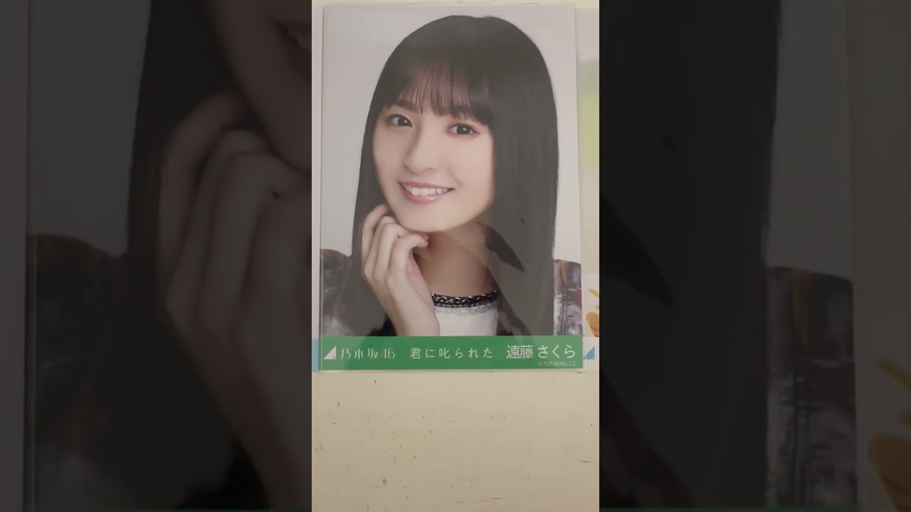 今日の御三家#乃木坂46#山﨑怜奈生誕祭#遠藤さくら#大園桃子#生写真コレクション#推し活#NYT4846