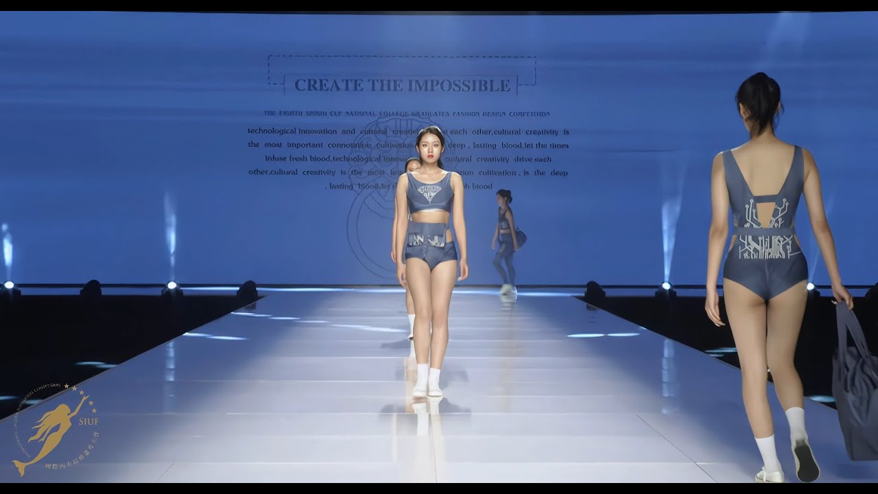 #lingerie #fashion #siuf SIUF2021深圳内衣展魅力东方内衣设计大赛作品4K
