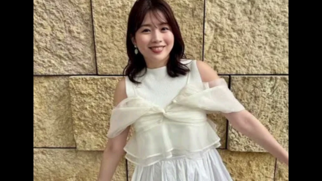 「山形が産んだ天使」テレ朝・田中萌アナ、美肩あらわなホワイトコーデにきゅん「可愛い美しい」「綺麗だな～