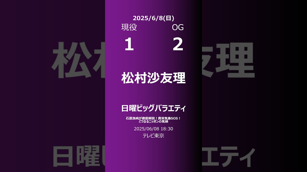 【明日の乃木坂】現役・OG 2025/06/08 #shorts #乃木坂46 【番組出演】