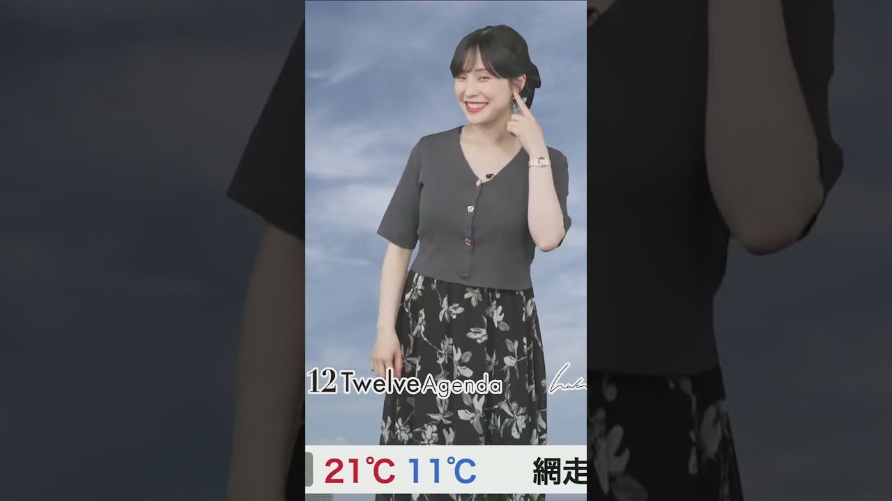 #松雪彩花 #ウェザーニュース #衣装紹介