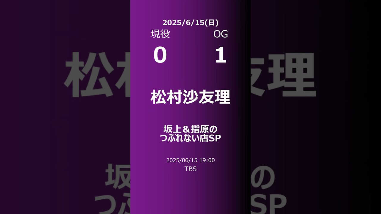 【明日の乃木坂】現役・OG 2025/06/15 #shorts #乃木坂46 【番組出演】