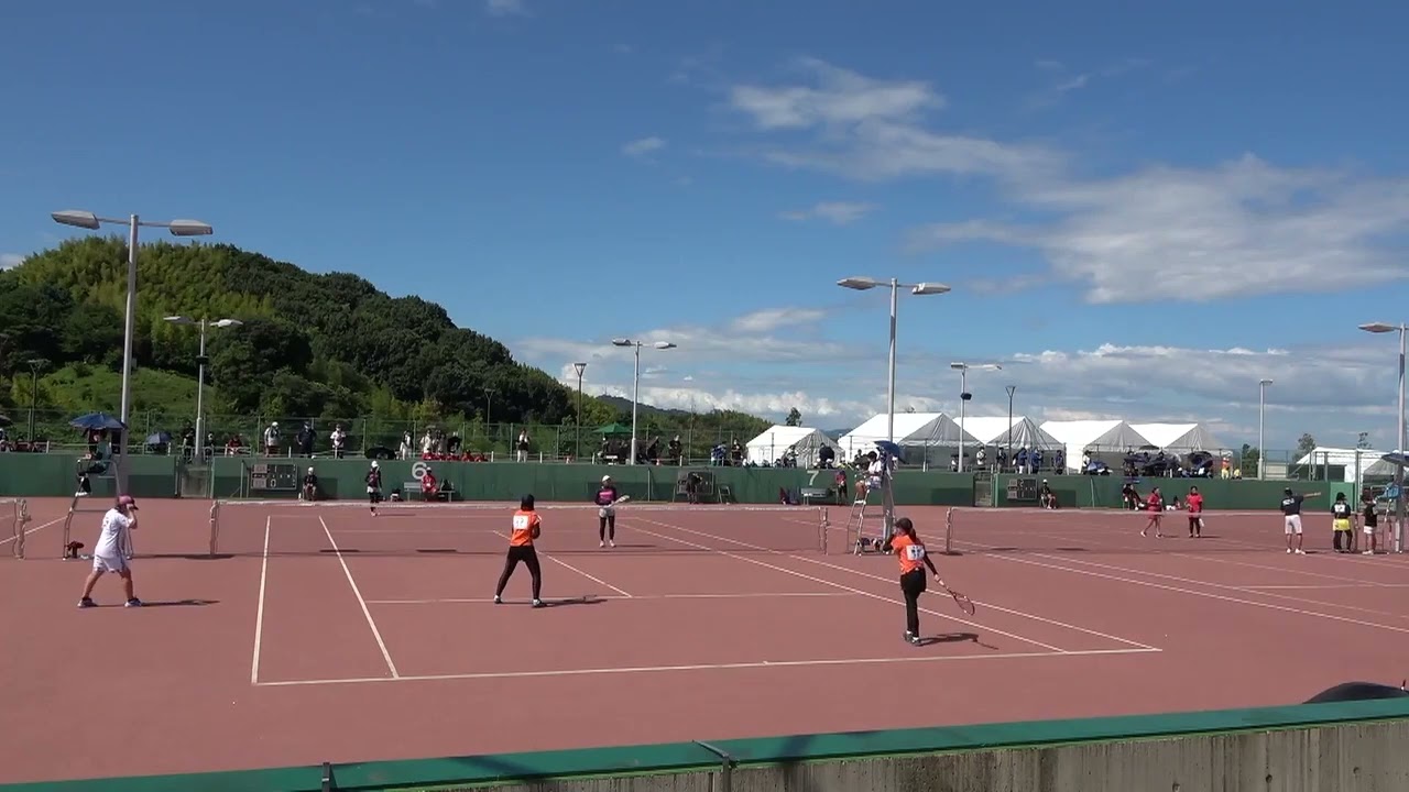 2022年IH ソフトテニス 女子個人 2回戦 林美桜・青木裕希 三重(三重) vs 植野美樹・上田直奈 畝傍(奈良)