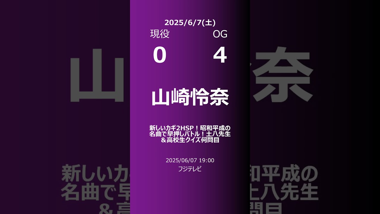 【明日の乃木坂】現役・OG 2025/06/07 #shorts #乃木坂46 【番組出演】