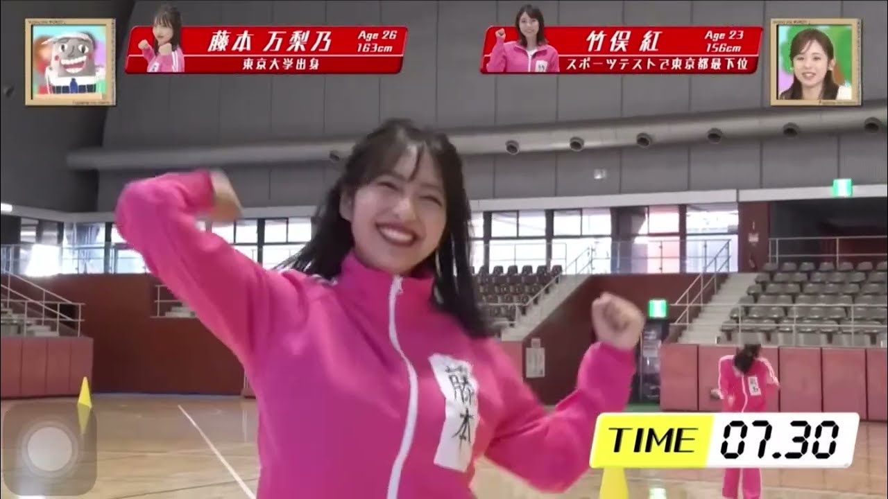 【美女切り抜き】藤本万梨乃VS 竹俣紅、爆走対決！