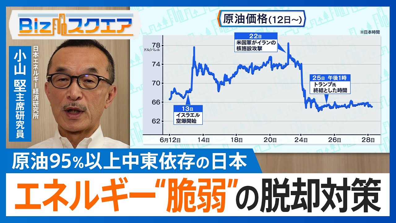 イラン・イスラエル停戦合意も予断許さぬ状況続く　専門家が読み解く “日本経済への影響”“今後の中東情勢”【Bizスクエア】