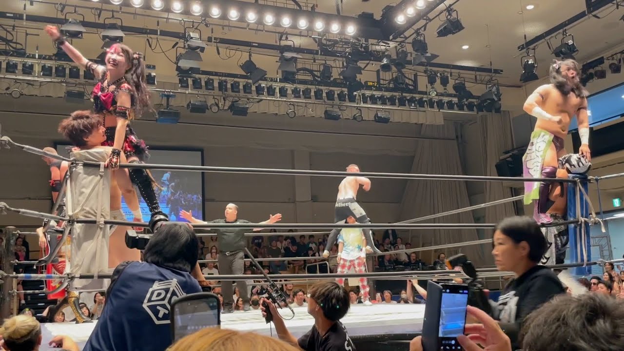 【DDT】やっぱり世界一かわいいのは？？#ddtpro【プロレス】