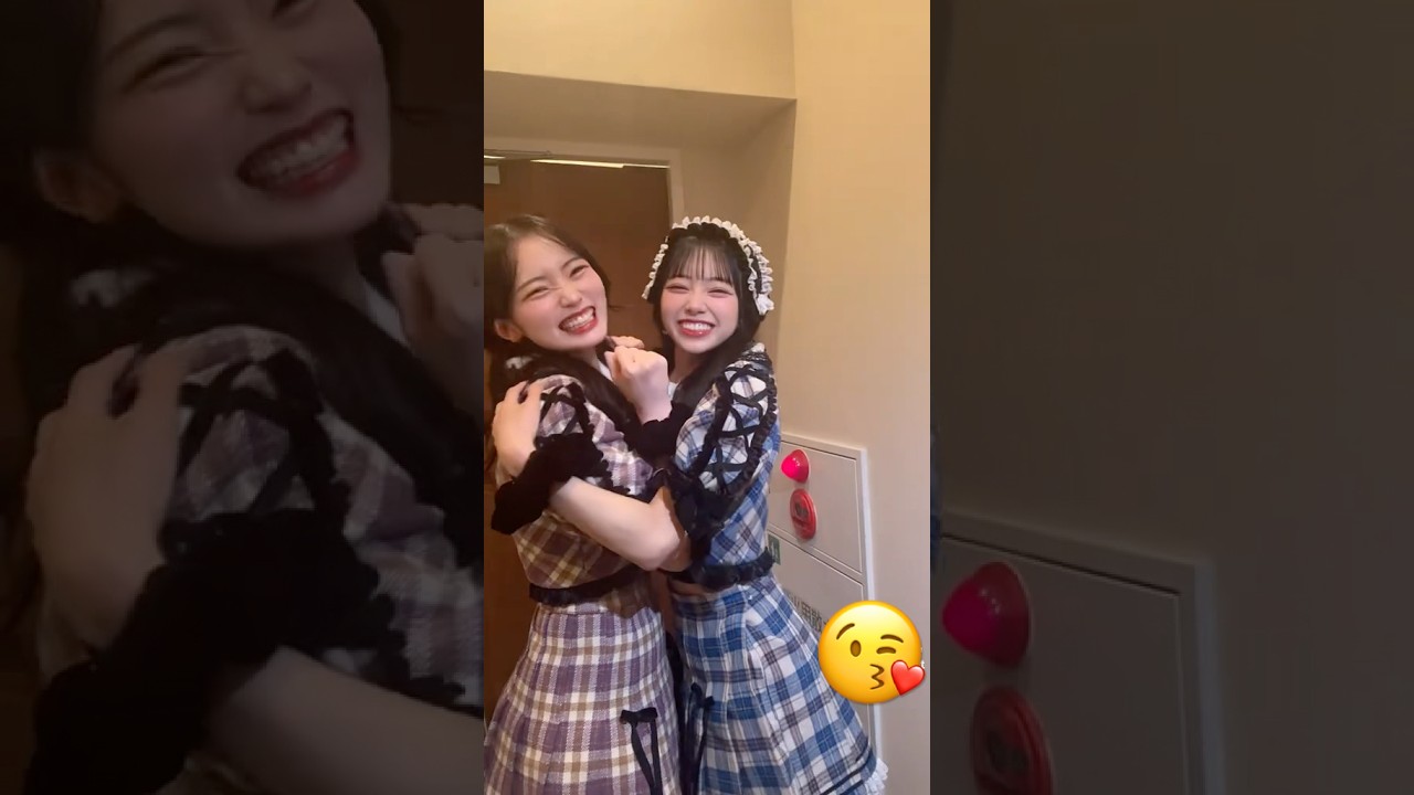 増田彩乃ちゃん💙×真鍋凪咲ちゃん💜