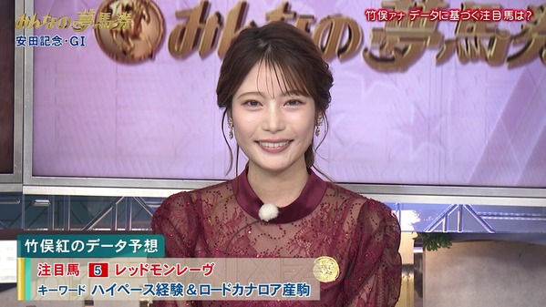 【画像】今日の竹俣紅さん　6.8