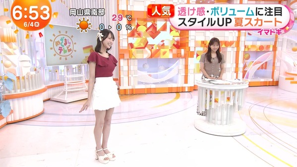 【画像】今日の藤本万梨乃さんと原田葵さんと尾木波菜さん　6.4
