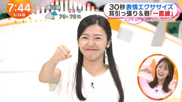 【画像】今日の藤本万梨乃さんと福田ルミカさんと浅倉美恩さん　6.24