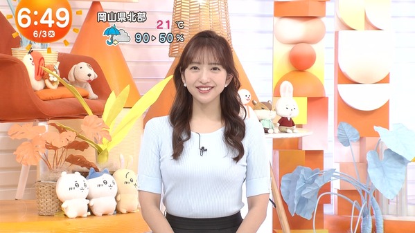 【画像】今日の藤本万梨乃さん　6.3