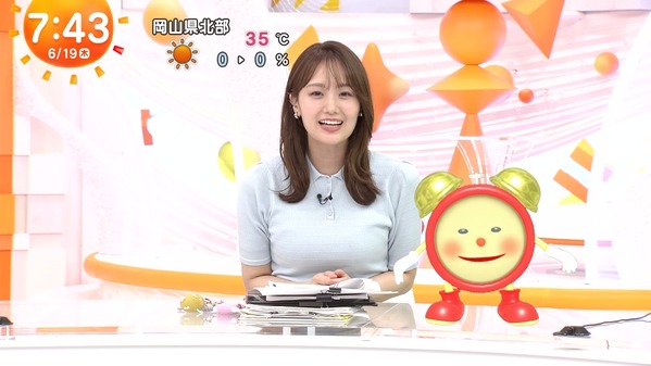 【画像】今日の藤本万梨乃さんと有坂心花さん　6.19