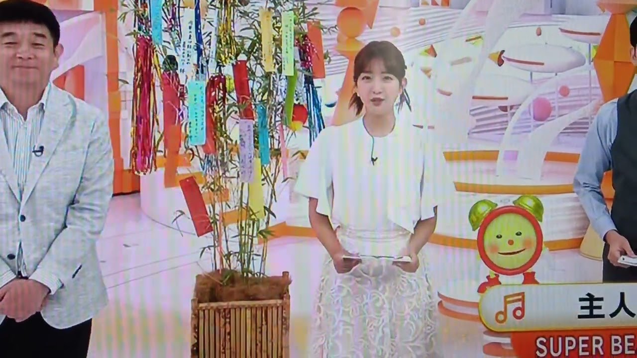 【7/3井上清華アナ不在】藤本万梨乃アナが代打でご挨拶