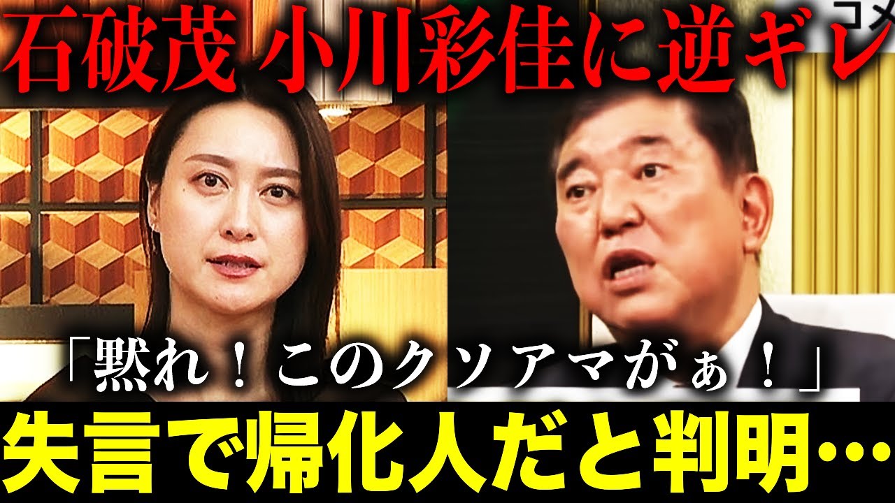 【大炎上】石破茂首相 とんでもない大失言で批判殺到…実は帰化人だった！？NEWS23にて小川彩佳アナに逆ギレで参院選に焦り！？